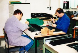 Endmontage der Serie